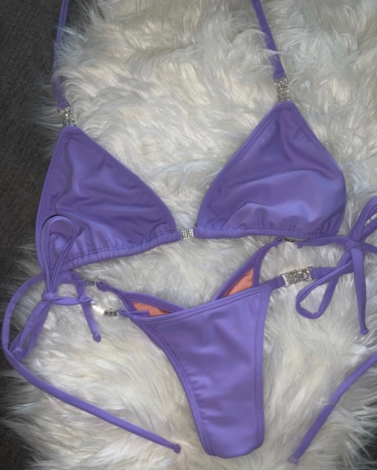 Lavender Posing Suit